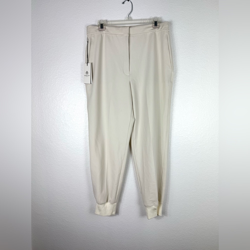 Aritzia babaton Cream jogger Pants size 12